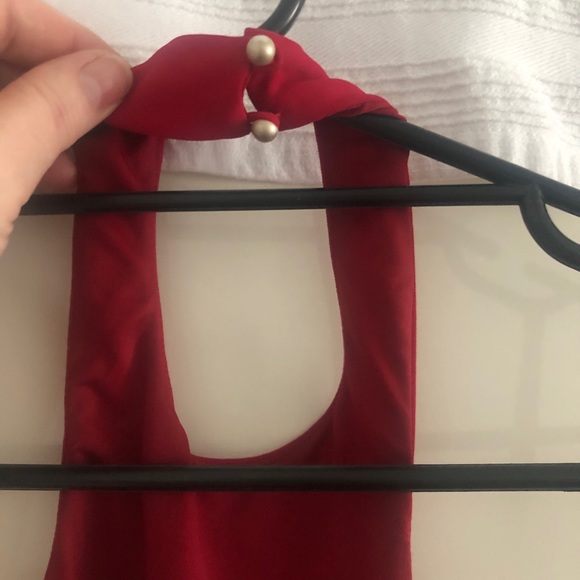 Abyss by Abby Formal / Cocktail Dress Tagged as Size L (but fits 10/12) - Picture 7 of 12